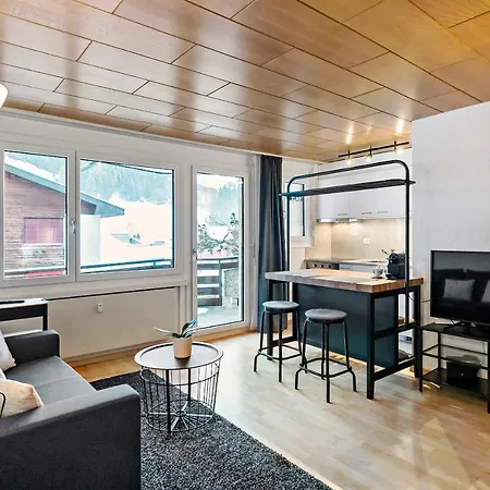 Next To Titlis Station Daire Engelberg