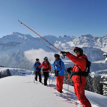 Next To Titlis Station Энгельберг